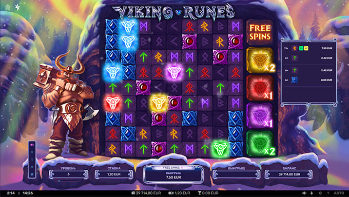 Игровой автомат Viking Runes